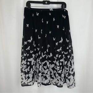 Women’s Daniel Rainn Butterfly Skirt Size 12